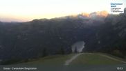 Archived webcam image showing Zwieselalm Top Station on 27 Sep 2026 at 01:37