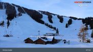 Archived webcam image showing Top Station Hössbahn on 26 Feb 2026 at 08:30