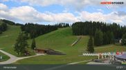 Archiviertes Webcam Bild: Hinterstoder: Hössbahn Bergstation am 12.07.2026 um 08:43 Uhr