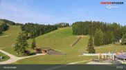 Archived webcam image showing Top Station Hössbahn on 14 Jul 2026 at 08:15