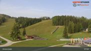 Archiviertes Webcam Bild: Hinterstoder: Hössbahn Bergstation am 28.08.2026 um 08:32 Uhr