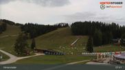 Archiviertes Webcam Bild: Hinterstoder: Hössbahn Bergstation am 24.09.2026 um 08:15 Uhr