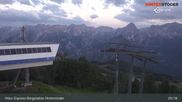 Archived webcam image showing Höss-Express Top Station (1400m) on 12 Jul 2026 at 05:39