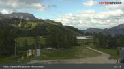 Archived webcam image showing Höss-Express Top Station (1400m) on 12 Jul 2026 at 07:39