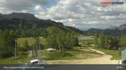 Archived webcam image showing Höss-Express Top Station (1400m) on 12 Jul 2026 at 08:39