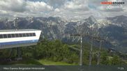 Archived webcam image showing Höss-Express Top Station (1400m) on 12 Jul 2026 at 11:39