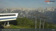 Archived webcam image showing Höss-Express Top Station (1400m) on 14 Jul 2026 at 08:17
