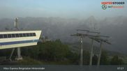 Archiviertes Webcam Bild: Hinterstoder: Höss-Express Bergstation am 28.08.2026 um 07:07 Uhr