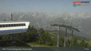 Archived webcam image showing Höss-Express Top Station (1400m) on 28 Aug 2026 at 11:20