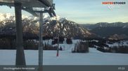 Archived webcam image showing Top Station Hirschkogelbahn on 26 Feb 2026 at 07:33