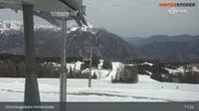 Archiviertes Webcam Bild: Hinterstoder: Bergstation Hirschkogelbahn am 12.04.2026 um 11:45 Uhr