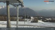 Archived webcam image showing Top Station Hirschkogelbahn on 17 Apr 2026 at 08:51