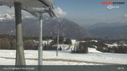 Archived webcam image showing Top Station Hirschkogelbahn on 17 Apr 2026 at 09:51