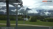 Archived webcam image showing Top Station Hirschkogelbahn on 11 Jun 2026 at 09:39