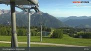 Archived webcam image showing Top Station Hirschkogelbahn on 16 Jun 2026 at 08:15