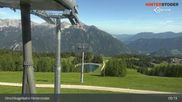 Archived webcam image showing Top Station Hirschkogelbahn on 16 Jun 2026 at 09:15