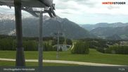 Archived webcam image showing Top Station Hirschkogelbahn on 16 Jun 2026 at 11:15