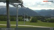 Archiviertes Webcam Bild: Hinterstoder: Bergstation Hirschkogelbahn am 12.07.2026 um 07:43 Uhr