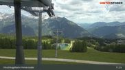 Archiviertes Webcam Bild: Hinterstoder: Bergstation Hirschkogelbahn am 12.07.2026 um 11:43 Uhr
