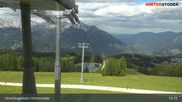 Archiviertes Webcam Bild: Hinterstoder: Bergstation Hirschkogelbahn am 12.07.2026 um 13:43 Uhr
