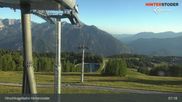 Archived webcam image showing Top Station Hirschkogelbahn on 15 Aug 2026 at 07:55