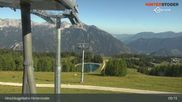 Archived webcam image showing Top Station Hirschkogelbahn on 15 Aug 2026 at 09:55