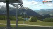 Archiviertes Webcam Bild: Hinterstoder: Bergstation Hirschkogelbahn am 26.08.2026 um 13:06 Uhr