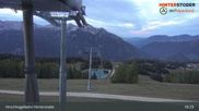 Archived webcam image showing Top Station Hirschkogelbahn on 14 Oct 2026 at 03:57