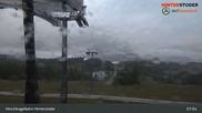 Archived webcam image showing Top Station Hirschkogelbahn on 14 Oct 2026 at 08:57
