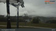 Archived webcam image showing Top Station Hirschkogelbahn on 14 Oct 2026 at 09:57