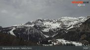 Archiviertes Webcam Bild: Panoramabild Wurzeralm Bergstation am 12.04.2026 um 13:09 Uhr