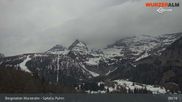Archiviertes Webcam Bild: Panoramabild Wurzeralm Bergstation am 13.04.2026 um 09:05 Uhr