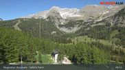 Archiviertes Webcam Bild: Panoramabild Wurzeralm Bergstation am 29.05.2026 um 09:55 Uhr