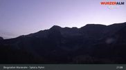 Archiviertes Webcam Bild: Panoramabild Wurzeralm Bergstation am 14.07.2026 um 03:26 Uhr