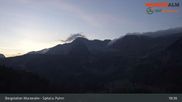 Archived webcam image showing Wurzeralm Top Station on 5 Oct 2026 at 03:36