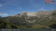 Archiviertes Webcam Bild: Panoramabild Wurzeralm Bergstation am 15.10.2026 um 09:37 Uhr
