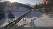Archived webcam image showing Top Station Wurzeralm on 19 Mar 2026 at 08:53
