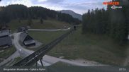 Archived webcam image showing Top Station Wurzeralm on 16 Aug 2026 at 07:40