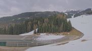 Archived webcam image showing Hauser Kaibling: Base Station Chair Lift on 13 Apr 2026 at 14:06