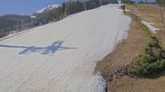 Archived webcam image showing Top station of the gondola in Hauser Kaibling (728 m) on 26 Apr 2026 at 10:35