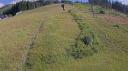 Archived webcam image showing Top station of the gondola in Hauser Kaibling (728 m) on 12 Jul 2026 at 18:10