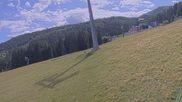 Archived webcam image showing Top station of the gondola in Hauser Kaibling (728 m) on 26 Aug 2026 at 12:46