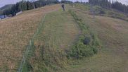Archived webcam image showing Top station of the gondola in Hauser Kaibling (728 m) on 26 Aug 2026 at 18:46
