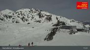 Archived webcam image showing Hochzillertal - Wimbachexpress Mountain on 9 Mar 2026 at 11:07