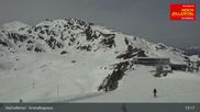 Archived webcam image showing Hochzillertal - Wimbachexpress Mountain on 9 Mar 2026 at 13:07