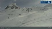 Archived webcam image showing Galtür - Silvapark Breitspitzbahn on 2 Mar 2026 at 13:43