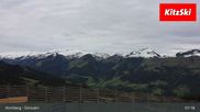 Archived webcam image showing Kitzbühel: Kirchberg Ochsalm on 18 May 2026 at 07:49
