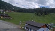 Archived webcam image showing Grebenzen Ski Resort: Base Station on 18 May 2026 at 12:42