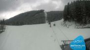 Archived webcam image showing Reiteralm: Preunegg Base Area on 1 Apr 2026 at 14:20