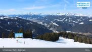 Archived webcam image showing Top Station 6 Seater Chairlift on 26 Feb 2026 at 13:56